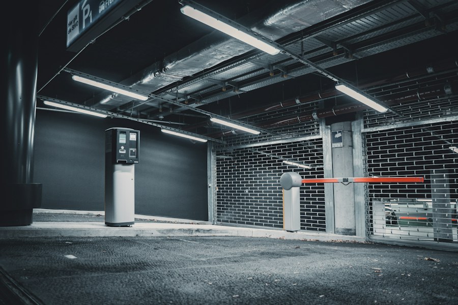 Punto electrónico para pagar el parqueadero